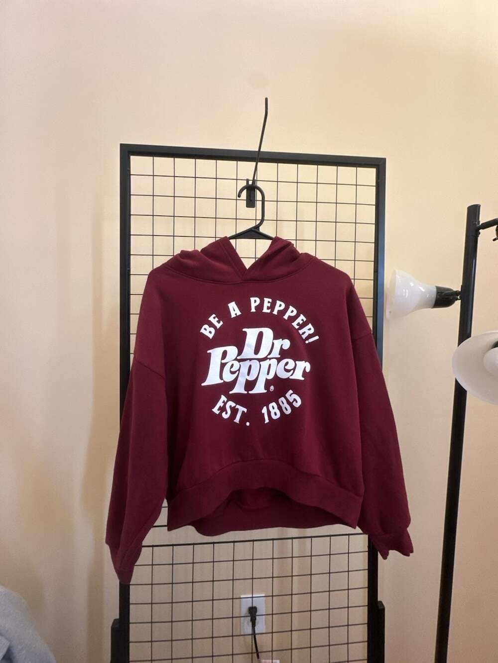 Dr Pepper 'Be A Pepper' Graphic Hoodie Sweatshirt
